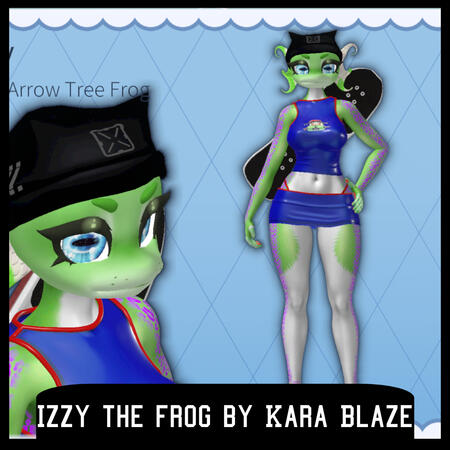 Izzy the frog